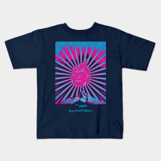 Retroposter (Pink&Blue) Kids T-Shirt